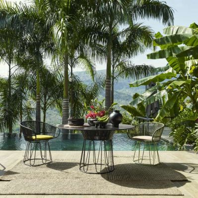 Circo Dining Chair Pillow Kissen Outdoor ames Cappuccino